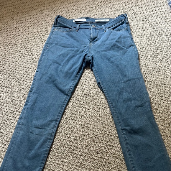 Anthropologie Pilcro Stretch Light Blue Ankle Jeans - Picture 1 of 8